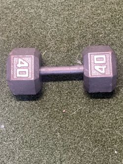 Dumbbell 40 lbs