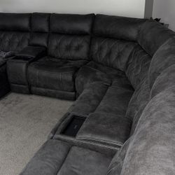 Power Reclining Sofa and Chair