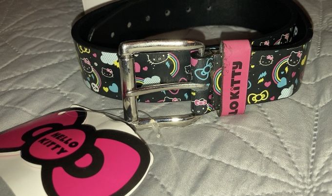 Hello Kitty Printed Belt Childs Size