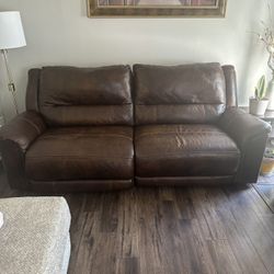 Electric leather recliners