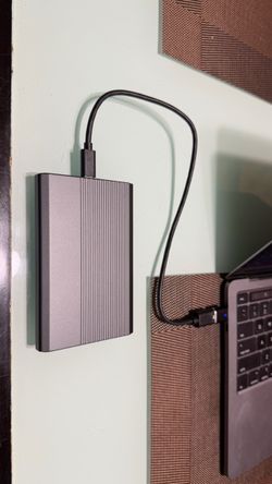 Portable external HDD 1TB for Mac & Windows