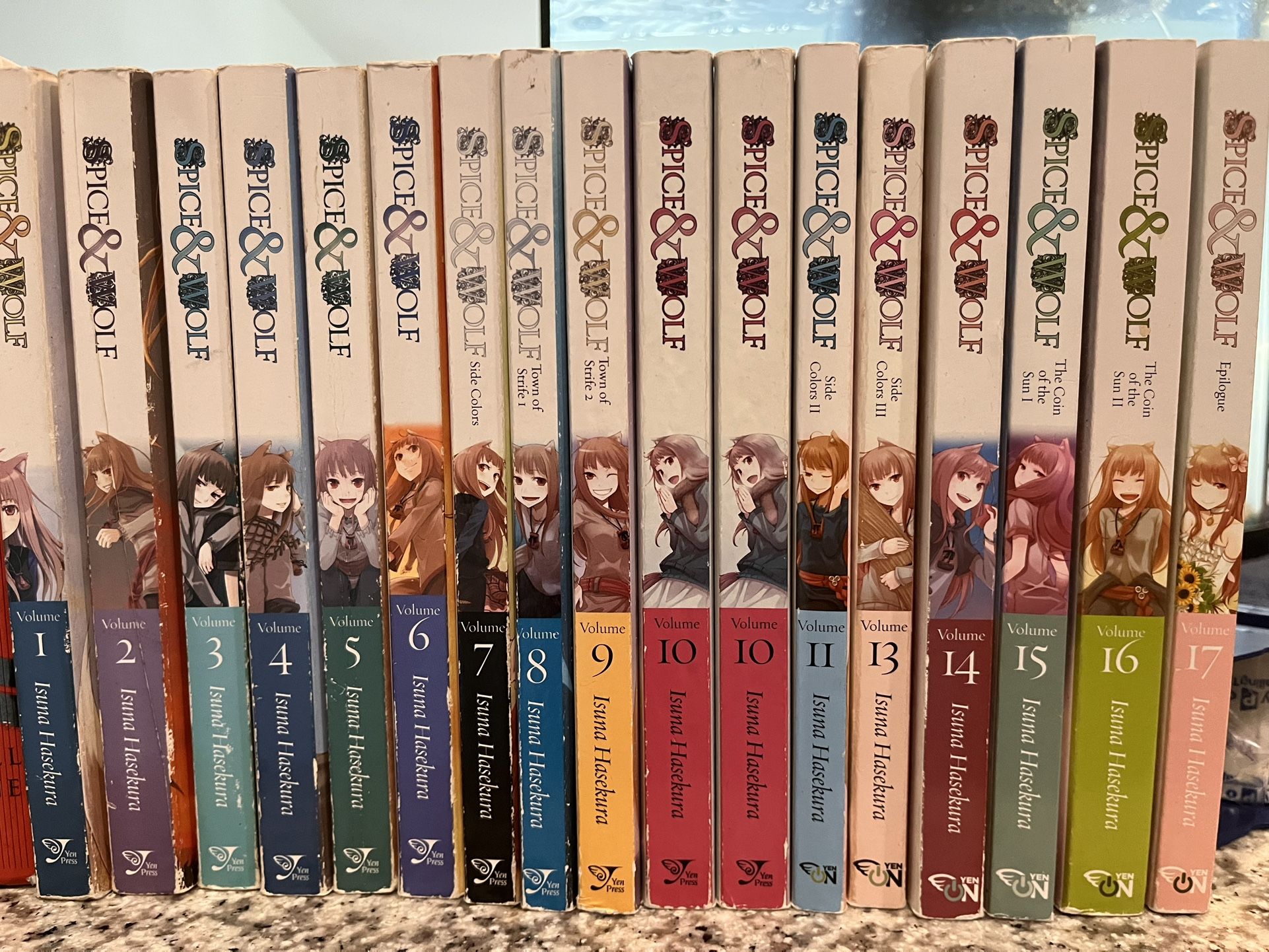 spice and wolf manga set