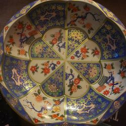 Daher Decorted Ware Tin Tray Bowl Birds 10.25” 1971 Made in England