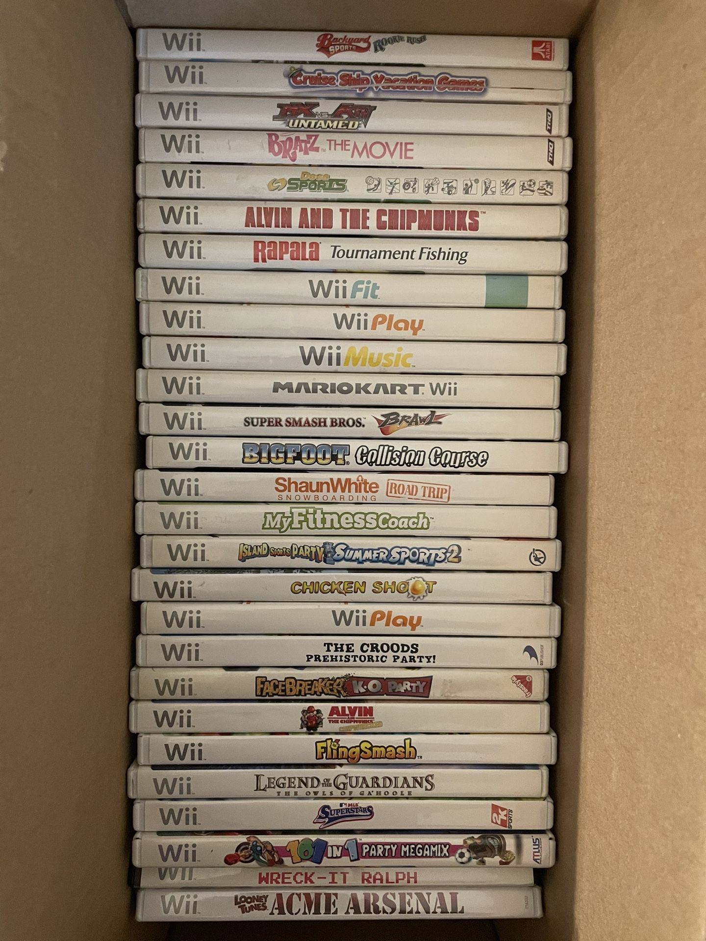 Wii Games Lot
