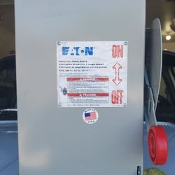 Commercial Power Box Safety Switch 