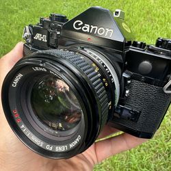 Canon A-1 with 50mm 1.4 S.S.C. lens