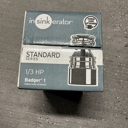 In Sink erator. Standard Series 1/3hp Badger 1 