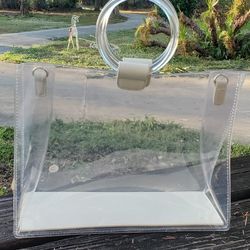 Clear Hand Bag Purse