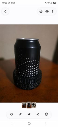 coaster or trinket mini tray off-road tire 3D Printed
