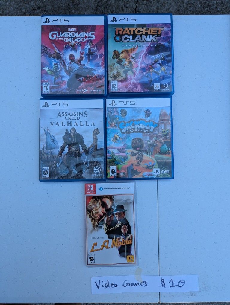 PS5 Games $10 Each