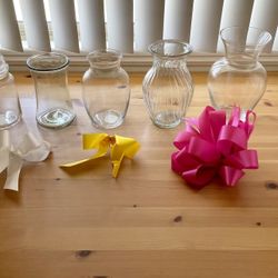 Glass Flower Vases 