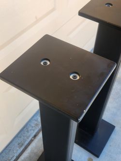 heavy-duty studio monitor / bookshelf speaker stands