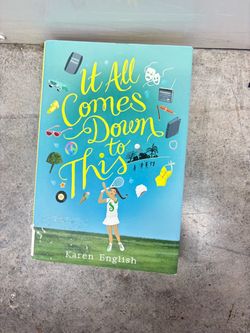 It All Comes Down to This Karen English Hardcover Clarion Books 2017