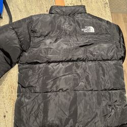 The North Face TNF 1996 Nuptse Black Coat Puffer Jacket Size Medium