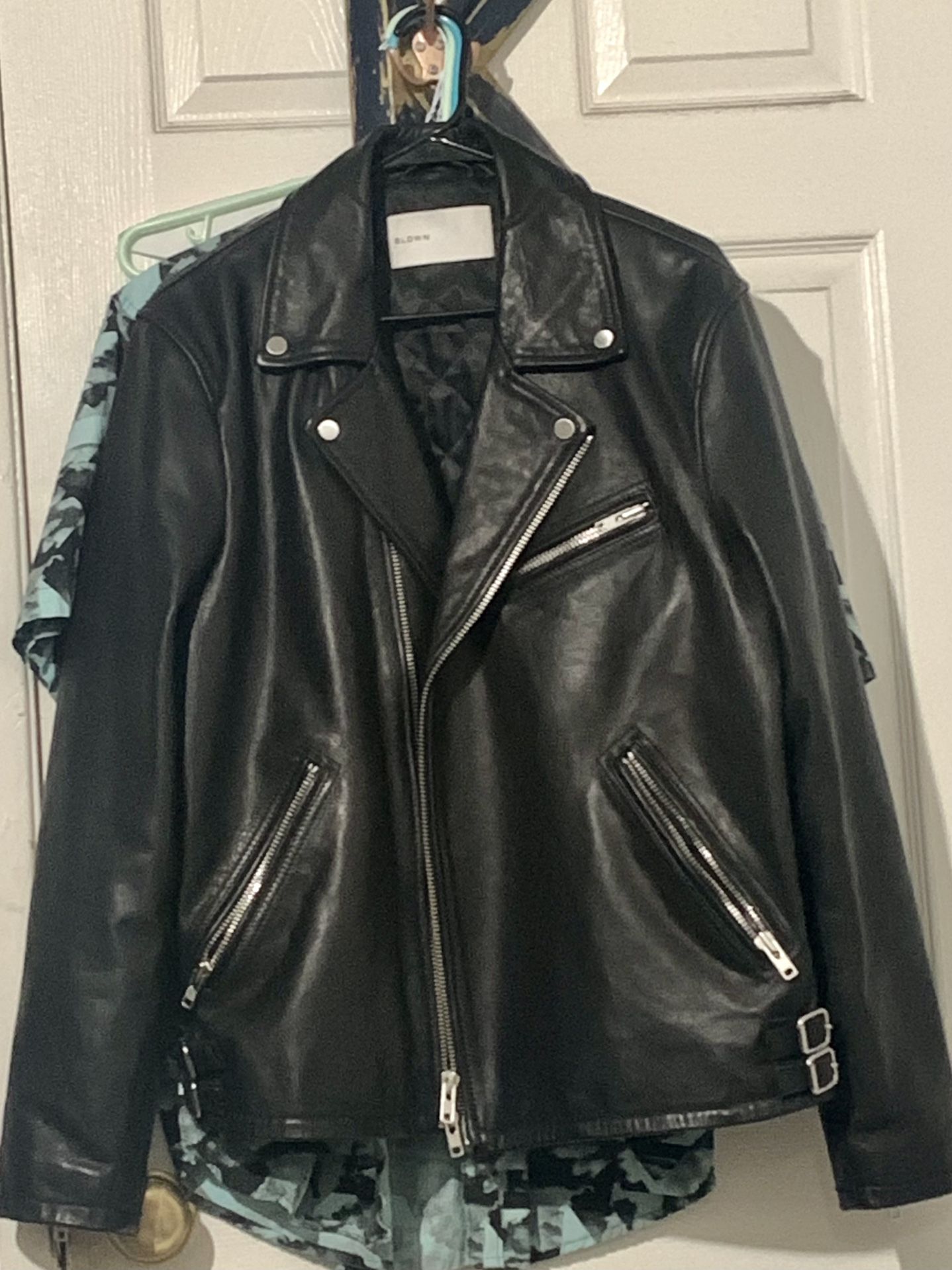 100% AUTHENTIC BLDWN LEATHER JACKET!!
