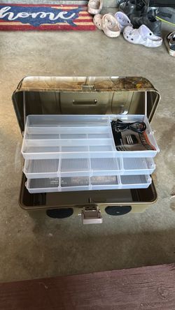 Camo Bluetooth tackle box