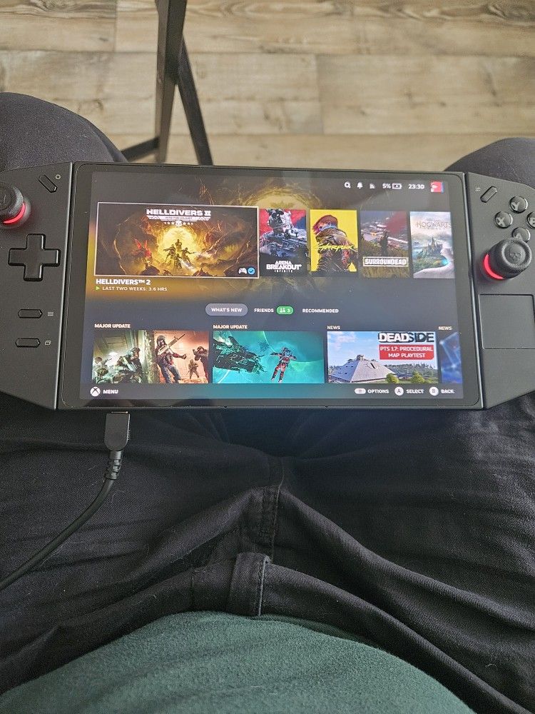 Lenovo Legion Go V1 On Steam OS
