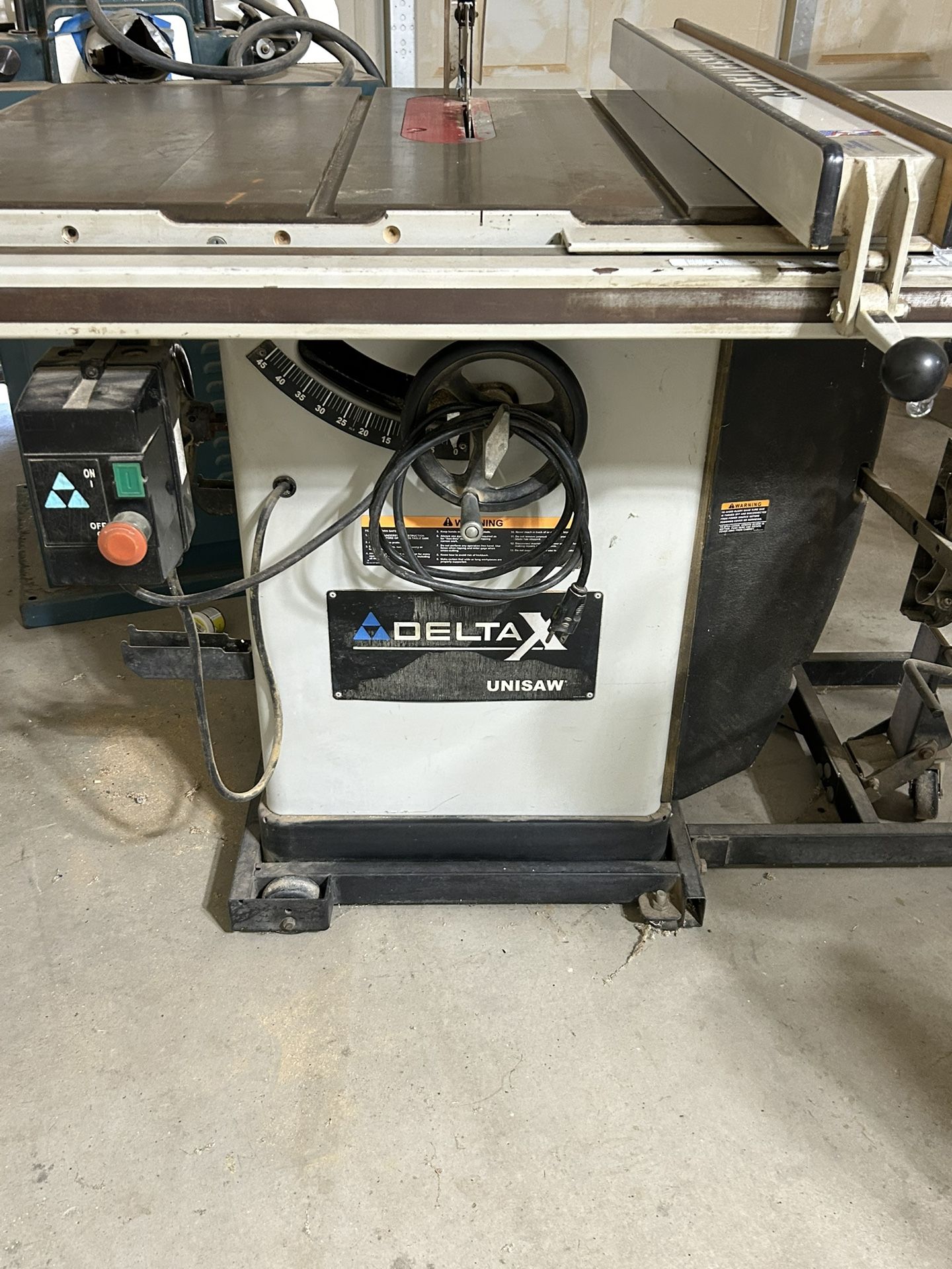 Table Saw Delta X5 Unisaw