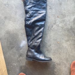 Thigh, high boots, size 8