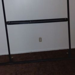 Cal king bed rails with wheels