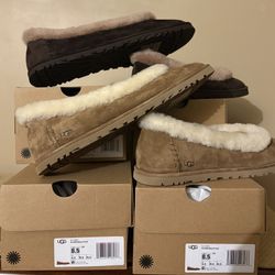 Ugg Zora Ballet Flat Chestnut Dusted Cocoa Multiple Sizes available