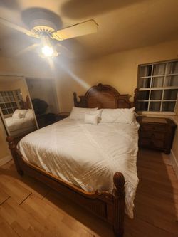 King Size Tropical Bed Set