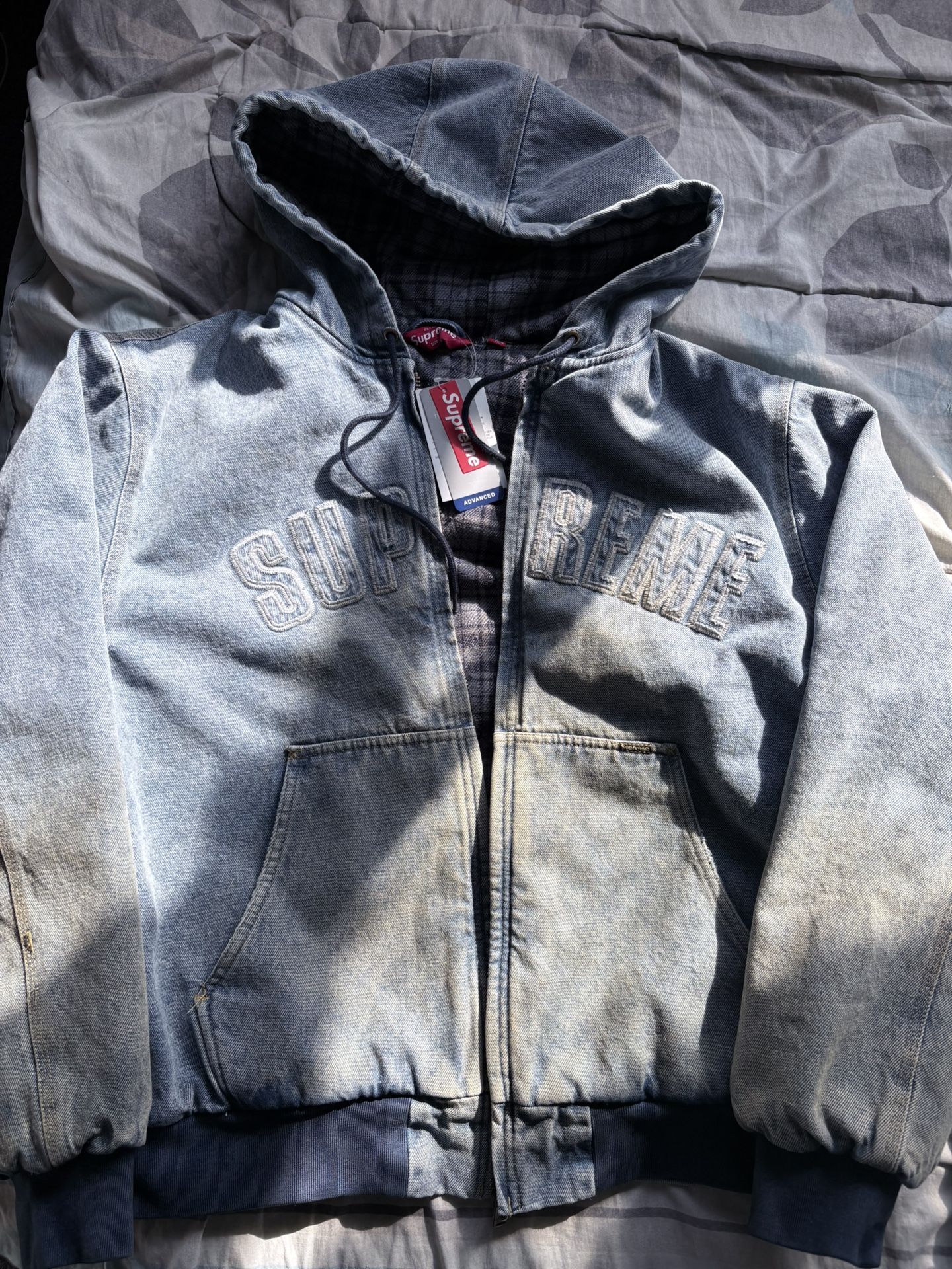 REFLECTIVE ARC HOODED WORK JACKET FW25 