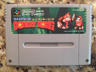 Nintendo Super Famicom Super Donkey Kong(Donkey Kong Country Japanese Version)