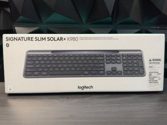 Solar+ Wireless Bluetooth Keyboard K980