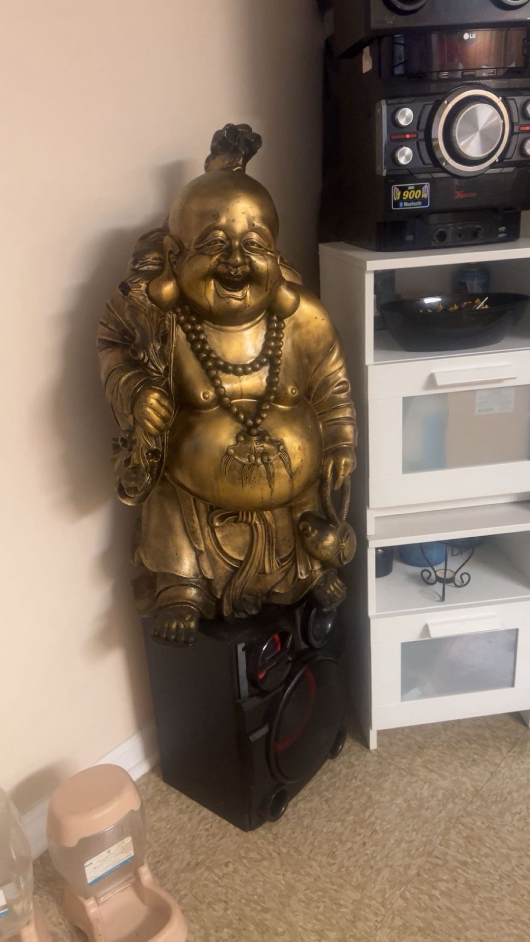 Two 3ft 50 Pound Buddah