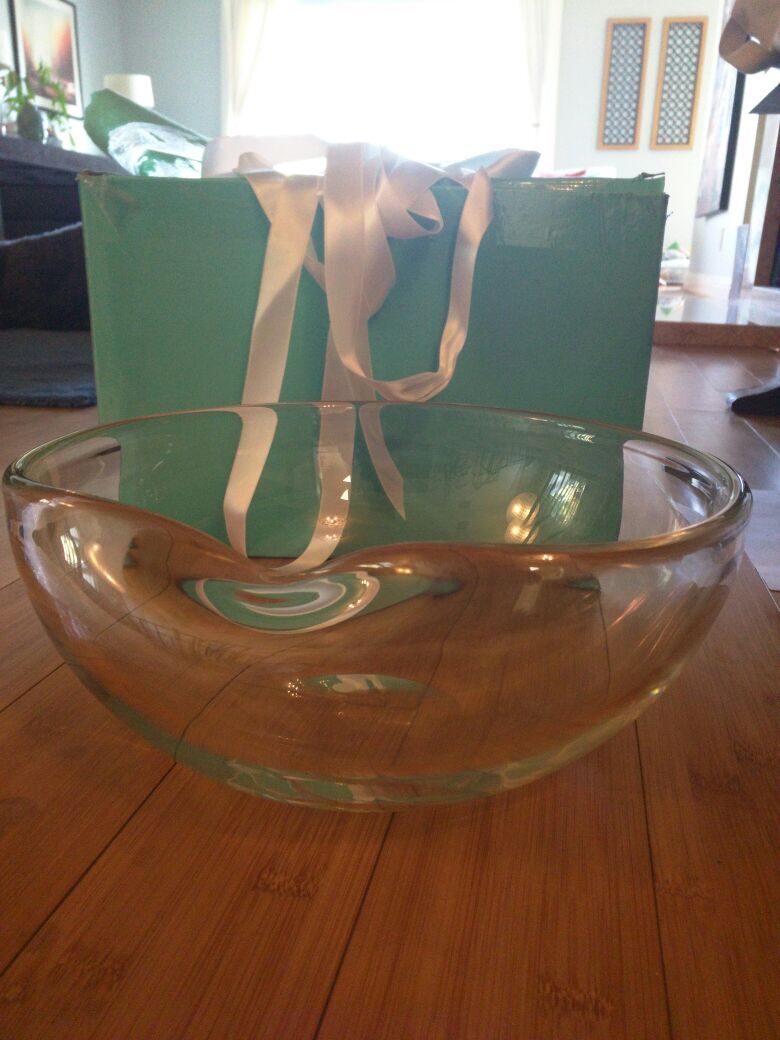 Tiffany and Co Glass Bowl