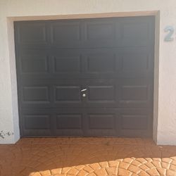Single Garage Door With Hardware