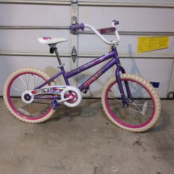 Pink And Purple Girls Bike