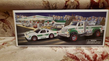 2011 Hess Toy Truck and Race Car - With The Original Box