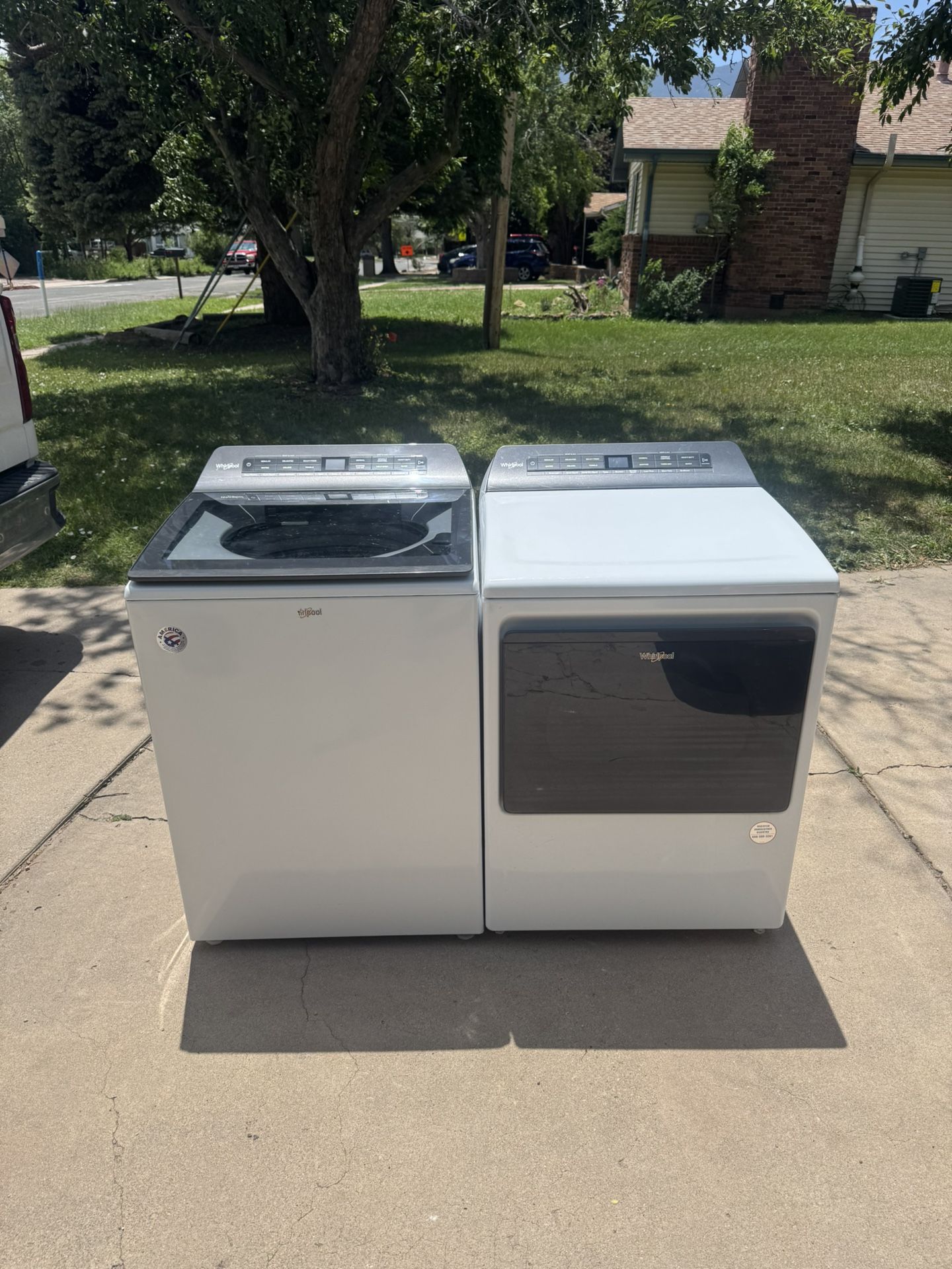 Delivery+Install! Whirlpool XL Washer & Dryers
