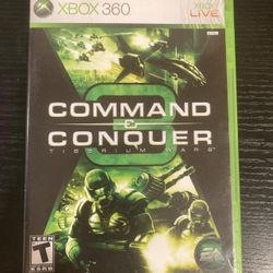 Command & Conquer 3: Tiberium Wars (Microsoft Xbox 360, 2007)