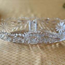 Cut Glass serving dish
