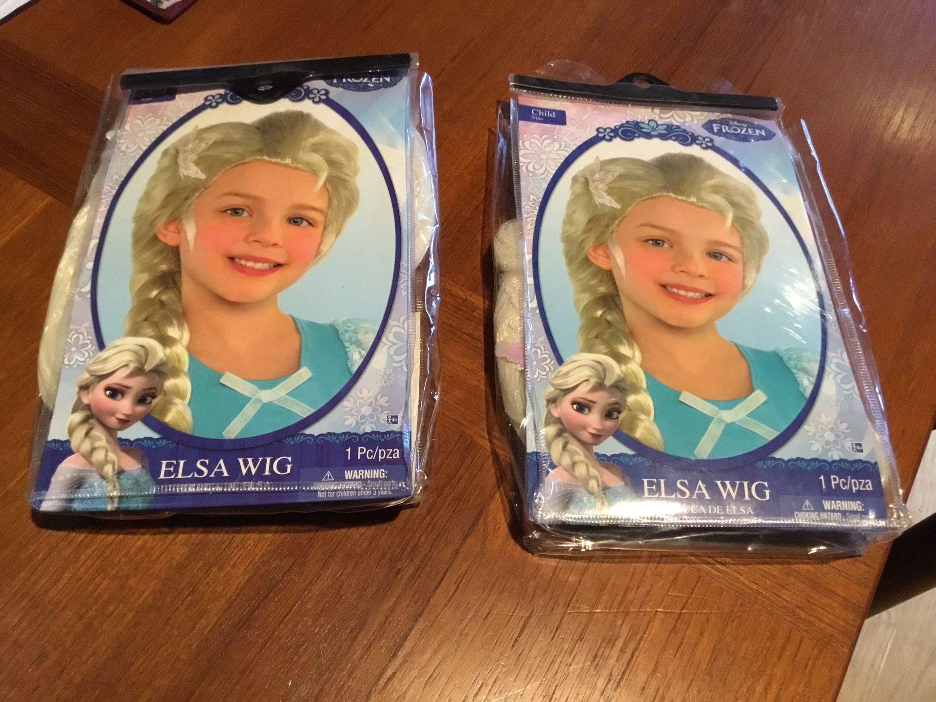 New In Package - Disney - Frozen - Elsa - Child Size Wig. Non-smoking Home