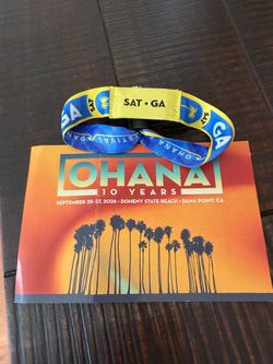 Ohana festival -  GA for Saturday (Tyler Childers & Alabama shakes)