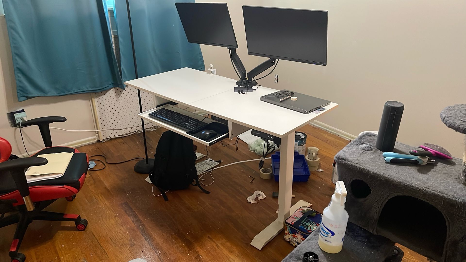 55x24 Inches Electric Adjustable Standing Desk