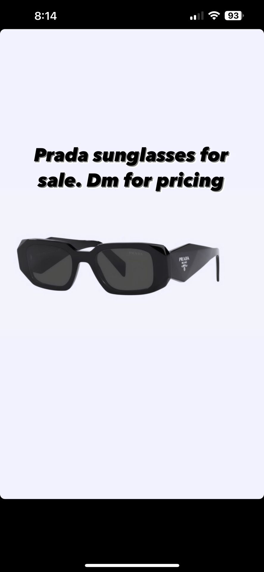 Prada sunglasses cheap sale