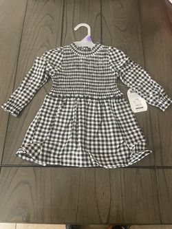 Wonder Nation Plaid Holiday Dress Size 12M And 2T