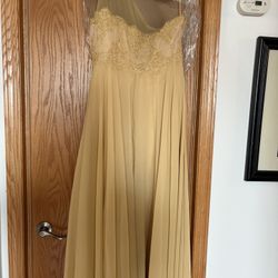 Champagne Gold Wedding Gown  !!!