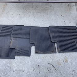 OEM Nissan Murano All Weather Floor Mats 2009–2014 Black 4pc Set