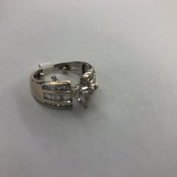 Trillion Cut Diamond Engagement Ring