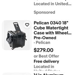 Watertight Case With Wheels
