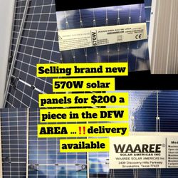 Solar Panels 570W