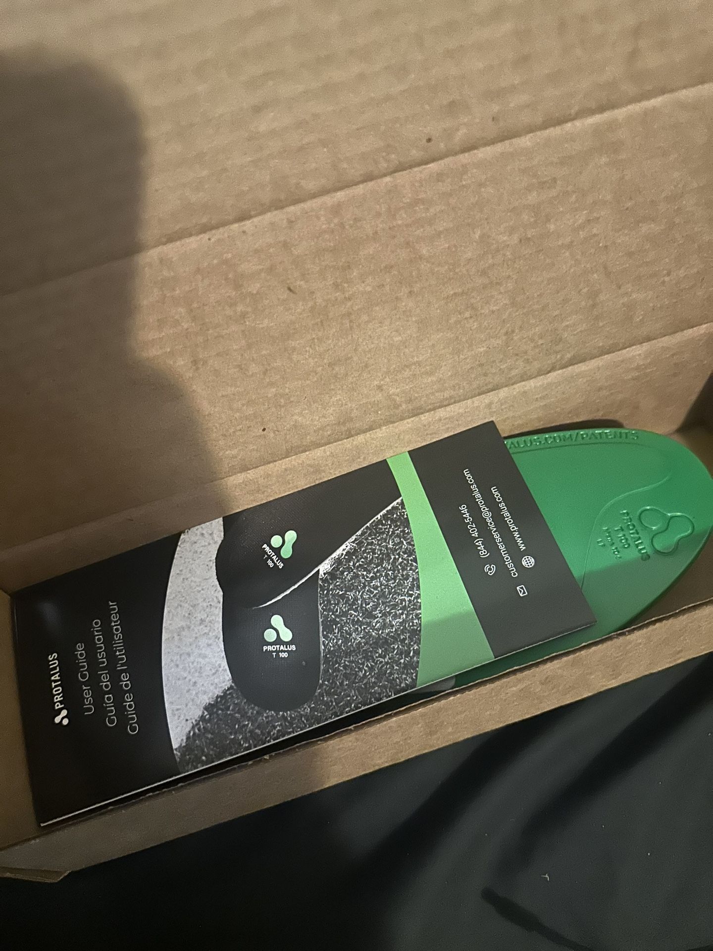 Protalus TE100 Shoe Insoles - Size 10.5M / 12W - Brand New