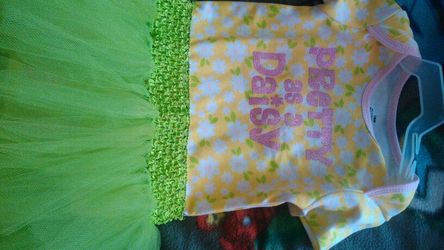 18 months handmade tulie onesie dress