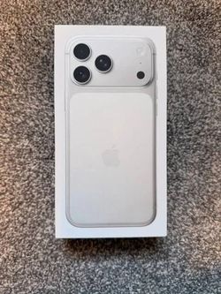 Apple
iPhone 17 Pro Max
Silver - 256GB FOR AT&T